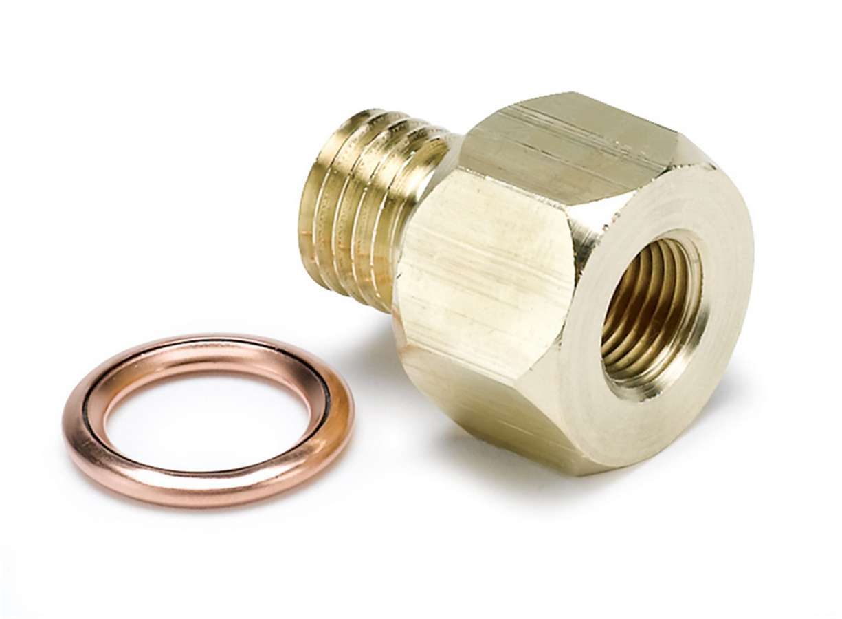 Metric Adapter Fitting - 12mm x 1.5in - AutoMeter | Evolution Auto Retroworks