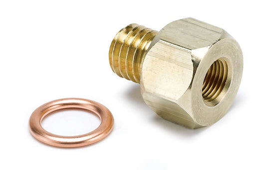 Metric Adapter Fitting - 12mm x 1.75in - AutoMeter | Evolution Auto Retroworks
