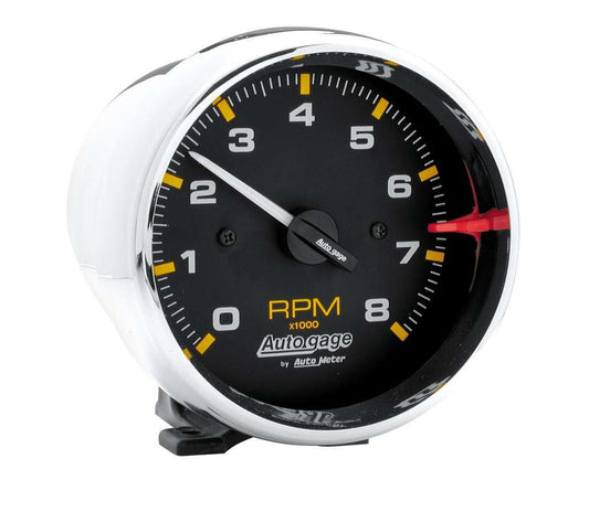 Chrome 8 000 Rpm Tach - AutoMeter | Evolution Auto Retroworks