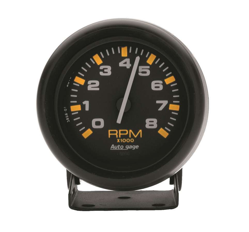 Black Mini - Tach 8 000 Rp - AutoMeter | Evolution Auto Retroworks