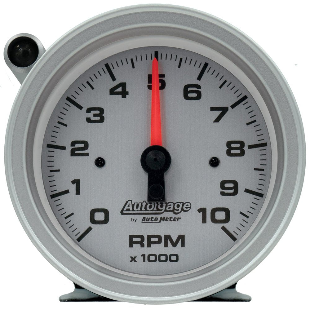 3 - 3/4in Autogage Tach - 10K RPM w/Shift Light - AutoMeter | Evolution Auto Retroworks