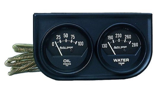 2in Black Mech. Gauge Panel - AutoMeter | Evolution Auto Retroworks