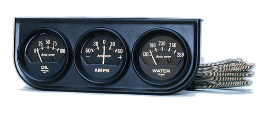 2in Black Mech.Gauge Pnl - AutoMeter | Evolution Auto Retroworks