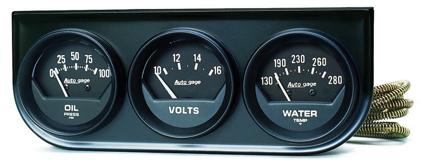 2in Black Mech.Gauge Pnl - AutoMeter | Evolution Auto Retroworks