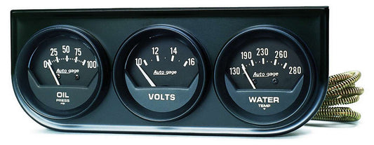 2in Black Mech.Gauge Pnl - AutoMeter | Evolution Auto Retroworks