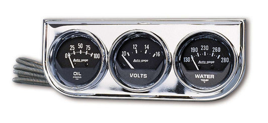2in Chrm Mech.Gauge Pnl - AutoMeter | Evolution Auto Retroworks