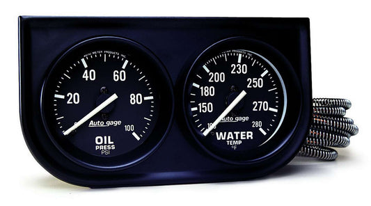 2in Black Mech Gauge Panel - AutoMeter | Evolution Auto Retroworks