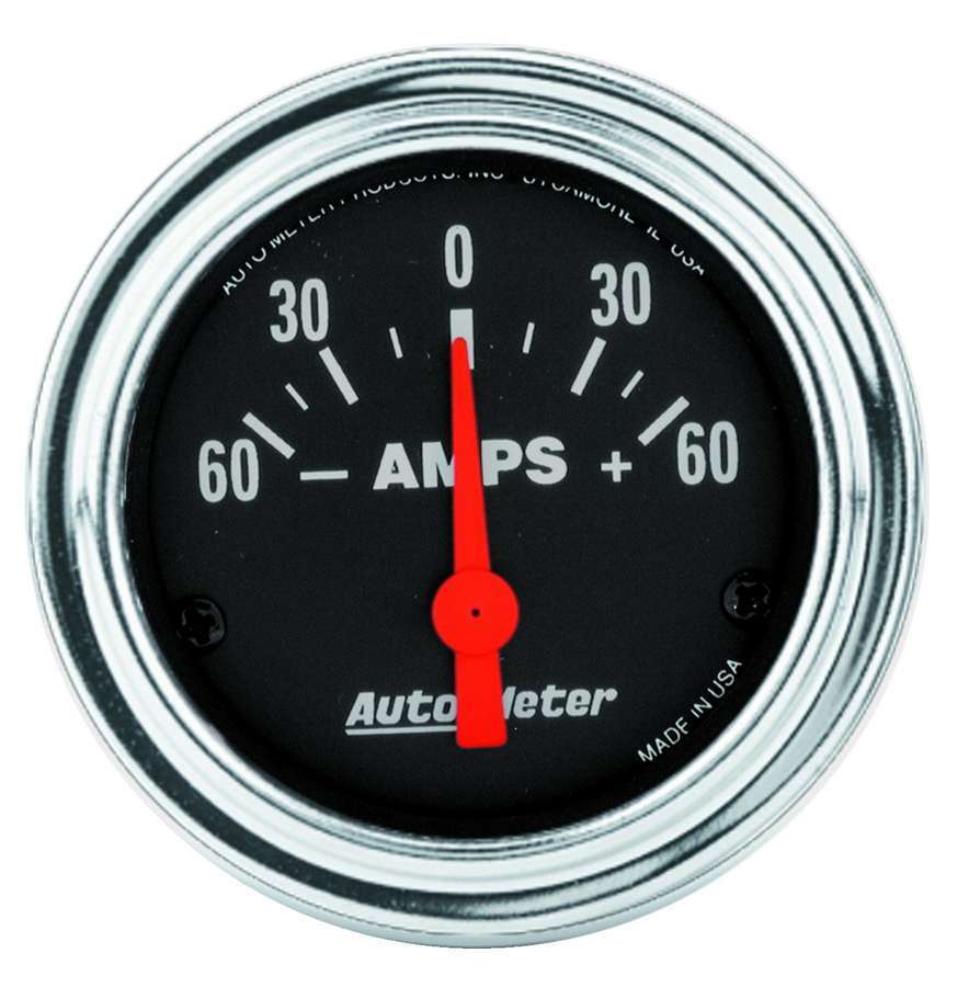 Ammeter 60 - 0 - 60 amp (Rep - AutoMeter | Evolution Auto Retroworks
