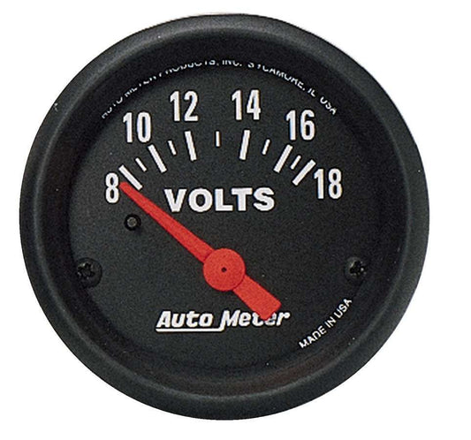 2 - 1/16 Voltmeter - 8 - 18volts - AutoMeter | Evolution Auto Retroworks