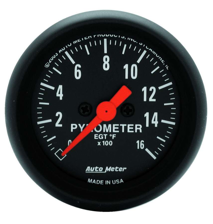 2 - 1/16in Z - Series EGT Pyrometer Kit 0 - 1600 - AutoMeter | Evolution Auto Retroworks