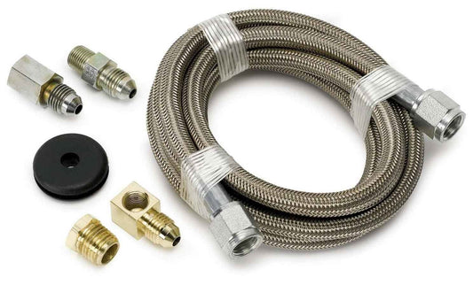 6 Ft Braided Stl Line Ki - AutoMeter | Evolution Auto Retroworks