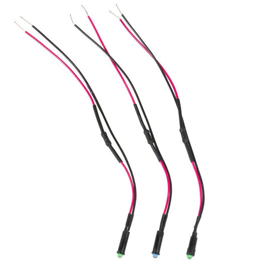 LED Light Kit w/2 - Green & 1 - Blue lights - AutoMeter | Evolution Auto Retroworks