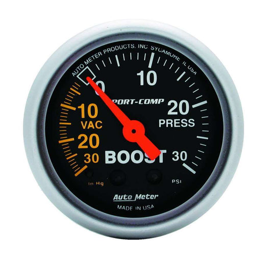 Boost 30 in/30 psi - AutoMeter | Evolution Auto Retroworks