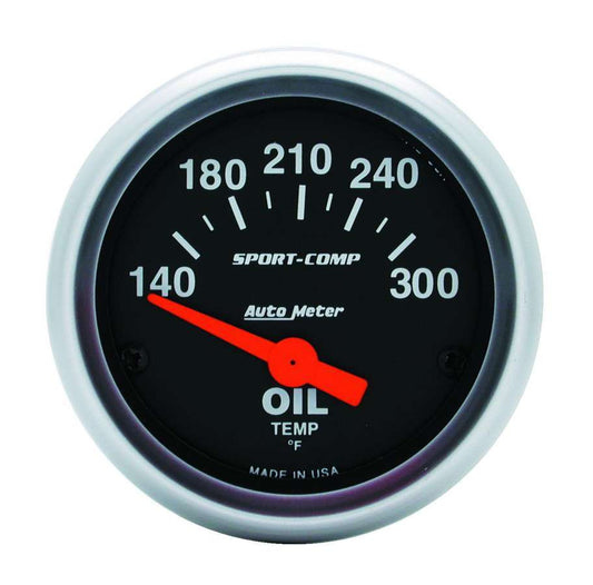 2 - 1/16in S/C Oil Temp. Gauge 140 - 300 - AutoMeter | Evolution Auto Retroworks