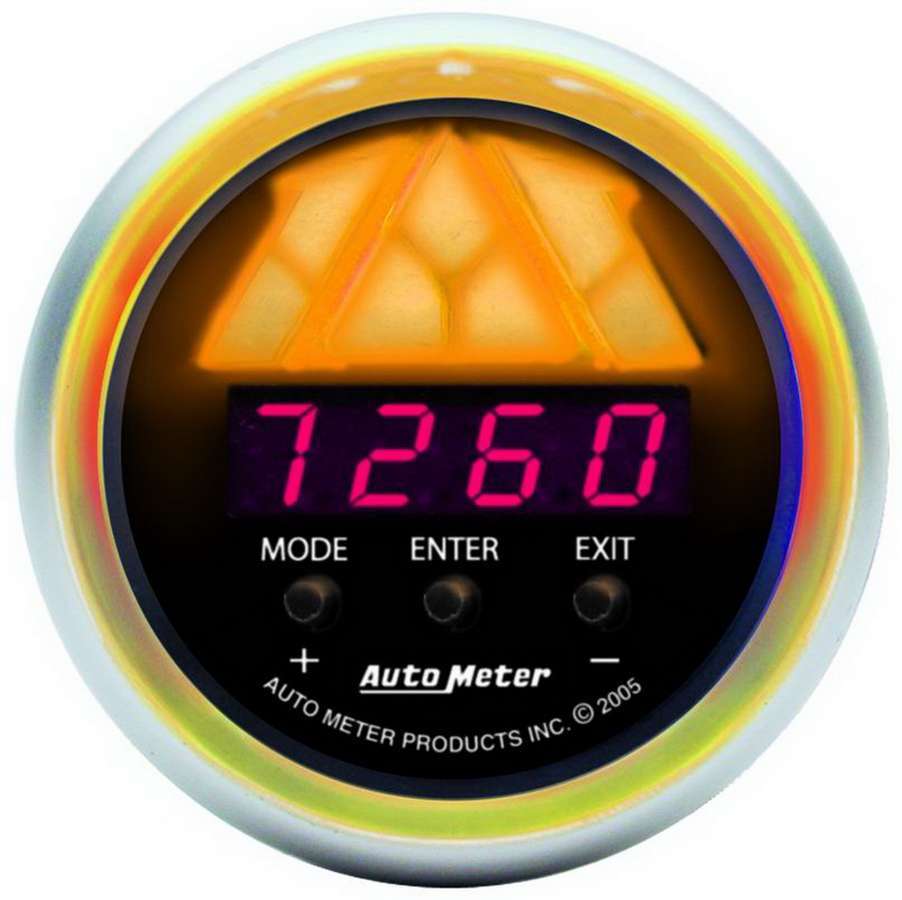 2 - 1/16in S/C Shift Light - 1 Stage - AutoMeter | Evolution Auto Retroworks