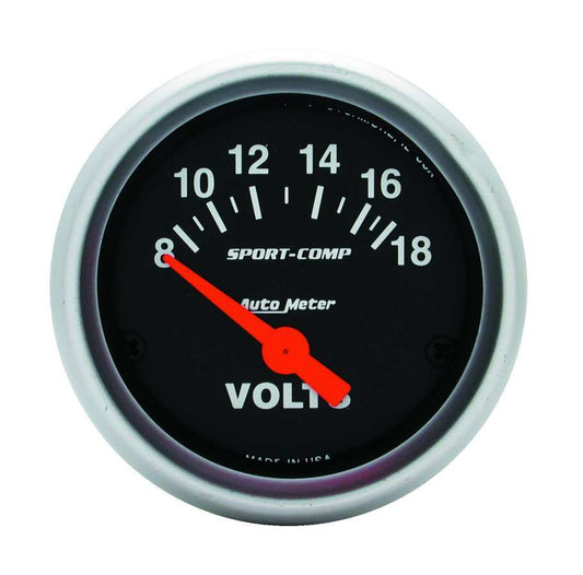 2in Mini Sport Comp VOLTMETER - AutoMeter | Evolution Auto Retroworks