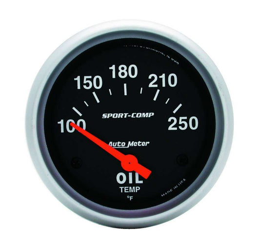 2 - 5/8in Oil Temp 100 - 250 degrees F - AutoMeter | Evolution Auto Retroworks