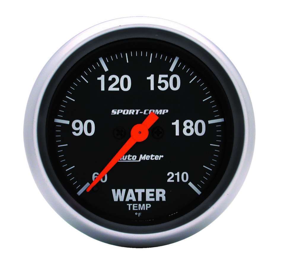 Sport Comp 2 - 5/8in Water Temp 60 - 210 Mech. - AutoMeter | Evolution Auto Retroworks