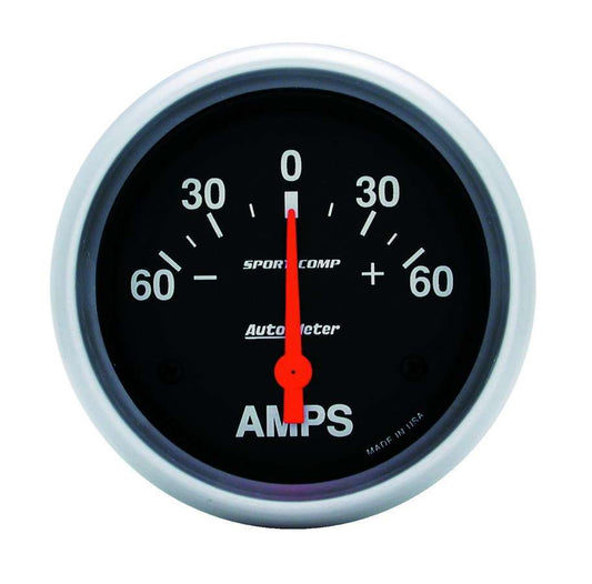 60 - 0 - 60 Ammeter Gauge - AutoMeter | Evolution Auto Retroworks