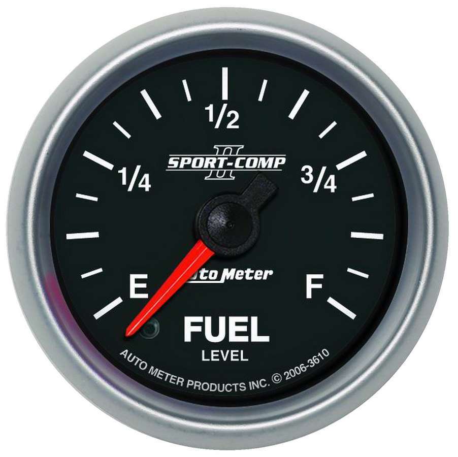 2 - 1/16in S/C II Fuel Level Gauge - AutoMeter | Evolution Auto Retroworks