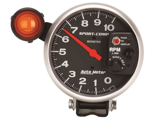 5in Sport Comp Monster Tach w/Shift Light - AutoMeter | Evolution Auto Retroworks