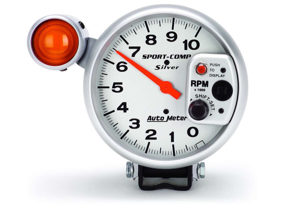 Auto Rpm Tac 5in 10000 Rpm Silver Tac – Evolution Auto Retroworks