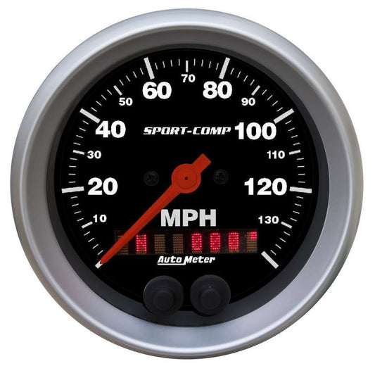 3 - 3/8 S/C GPS Speedo w/Rally - Nav Display - AutoMeter | Evolution Auto Retroworks