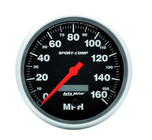 5in Sport Comp. Elec. 160 MPH Speedometer - AutoMeter | Evolution Auto Retroworks