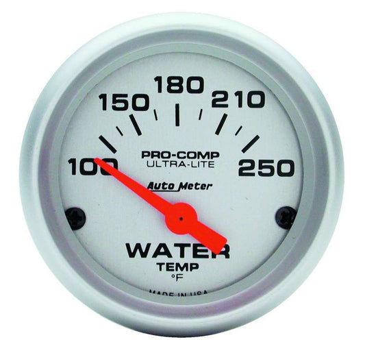 2 - 1/16in U/L Water Temp Gauge 100 - 250 - AutoMeter | Evolution Auto Retroworks