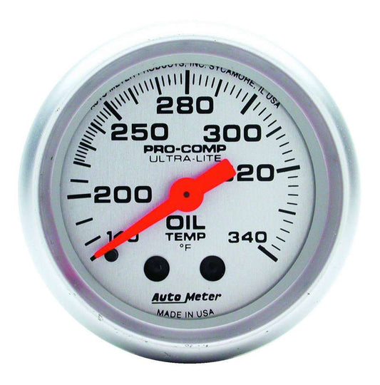 2 - 1/16in Ultra - Lite Oil Tank Temp. Gauge - AutoMeter | Evolution Auto Retroworks