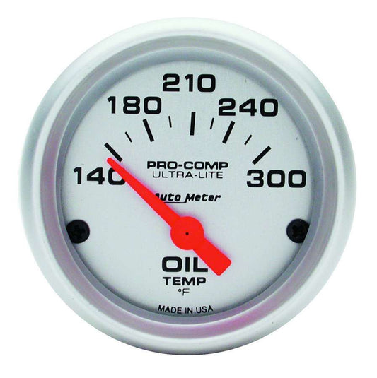 Ultra - Lite 2 - 1/16 Oil Temp. 140 - 300 F. Elect. - AutoMeter | Evolution Auto Retroworks