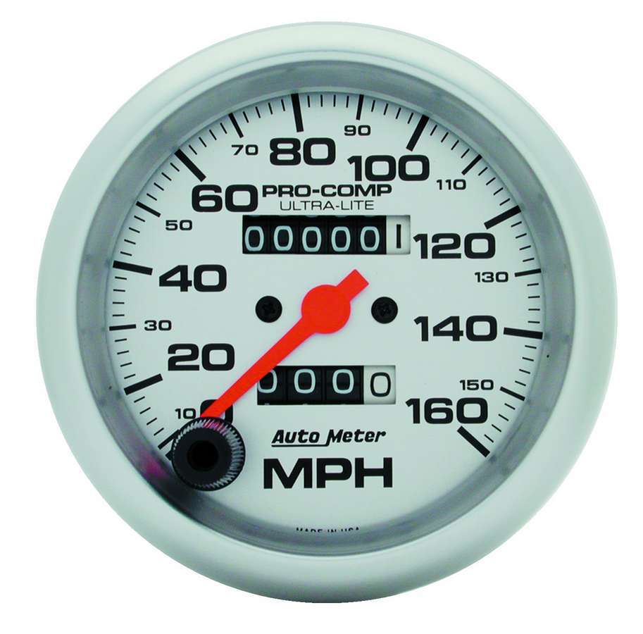 3 - 3/8in Ultra - Lite 160mph Speedometer - AutoMeter | Evolution Auto Retroworks
