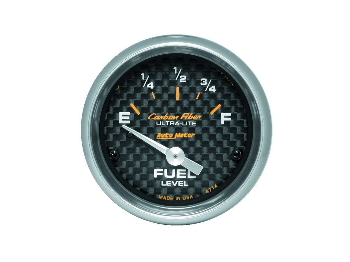 C/F 2 - 1/16in Fuel Level Gauge 0 - 90 OHM - AutoMeter | Evolution Auto Retroworks