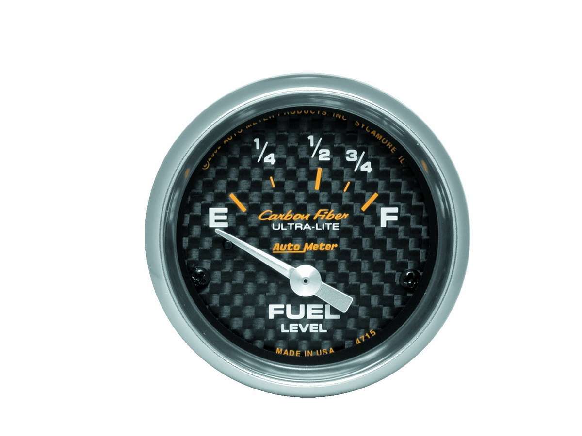 2 - 1/16in C/F Fuel Level Gauge 73/10 OHMS - AutoMeter | Evolution Auto Retroworks