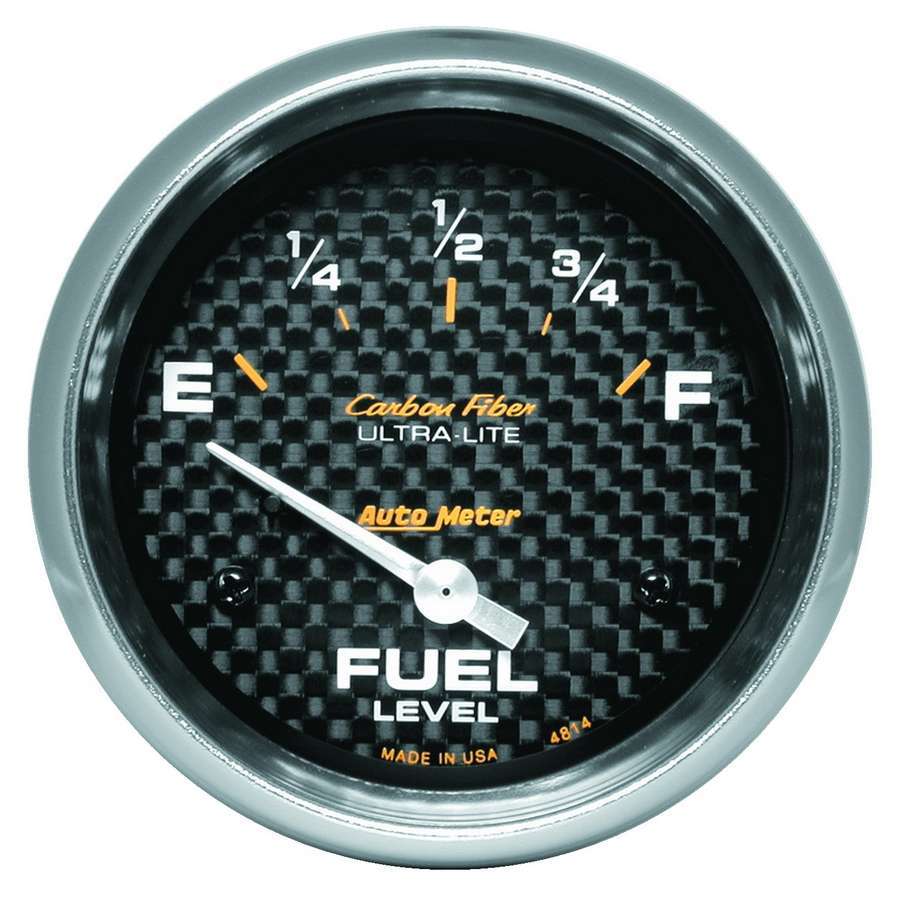 C/F 2 - 5/8in Fuel Level Gauge 0 - 90 OHM - AutoMeter | Evolution Auto Retroworks