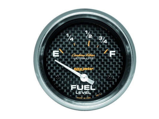 2 - 5/8in C/F Fuel Level Gauge 73/10 OHMS - AutoMeter | Evolution Auto Retroworks