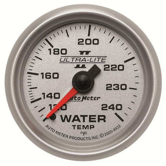 2 - 1/16in U/L II Water Temp. Gauge 120 - 240 - AutoMeter | Evolution Auto Retroworks