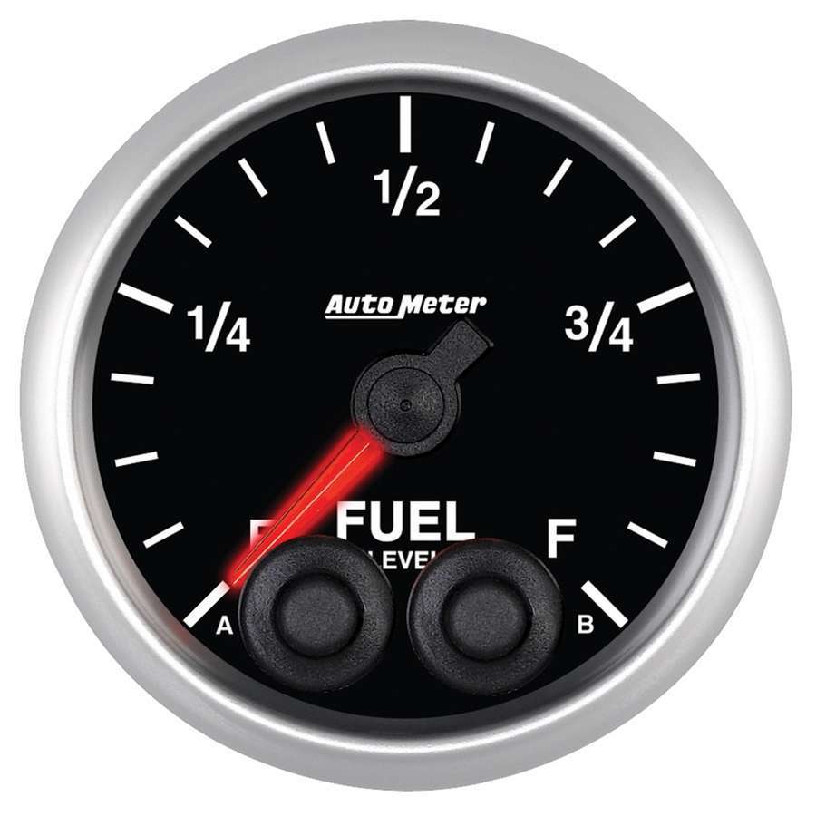 2 - 1/16 E/S Fuel Level Gauge - Programmable - AutoMeter | Evolution Auto Retroworks