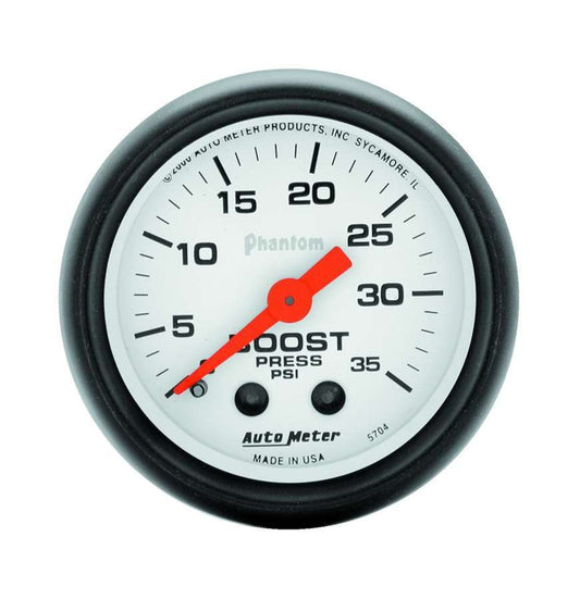 2 - 1/16in Phantom Boost Gauge - AutoMeter | Evolution Auto Retroworks