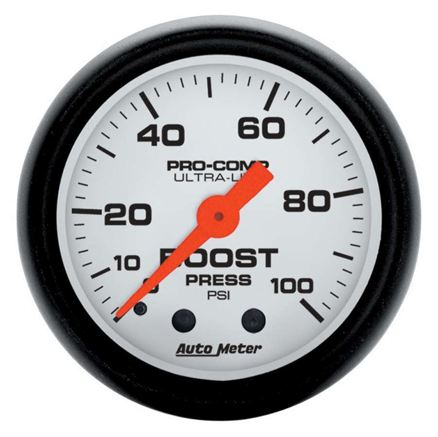 2 - 1/16in P/S Boost Gauge 0 - 100psi - AutoMeter | Evolution Auto Retroworks