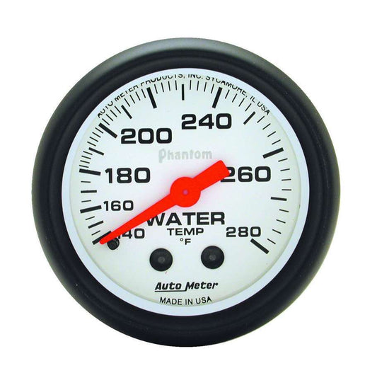 Phantom 2 1/16in Water Temp 140 - 280 - AutoMeter | Evolution Auto Retroworks