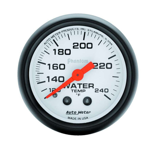 Phantom 2 1/16in Water Temp 120 - 240 - AutoMeter | Evolution Auto Retroworks