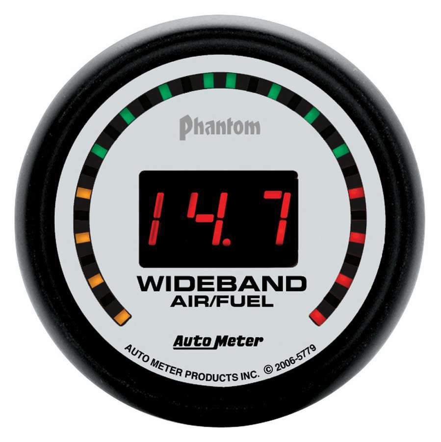 2 - 1/16 Phantom Air/Fuel Ratio Wideband Gauge - AutoMeter | Evolution Auto Retroworks