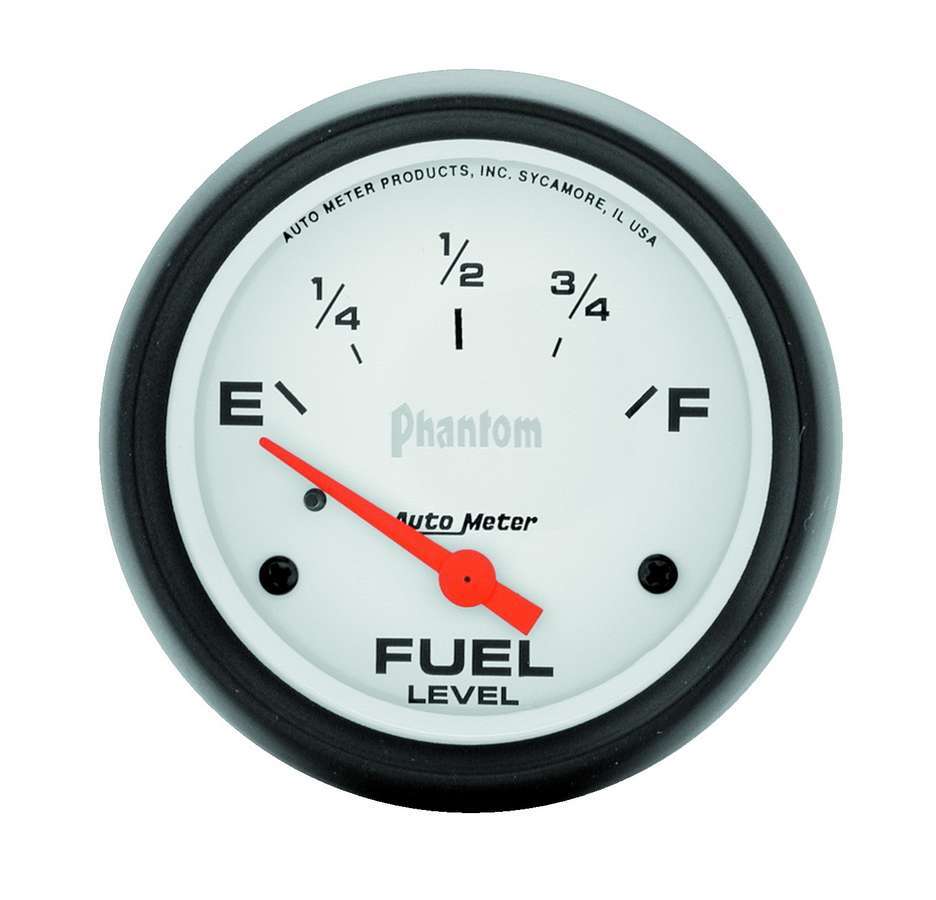 2 - 5/8in Phantom Fuel Level Gauge - AutoMeter | Evolution Auto Retroworks