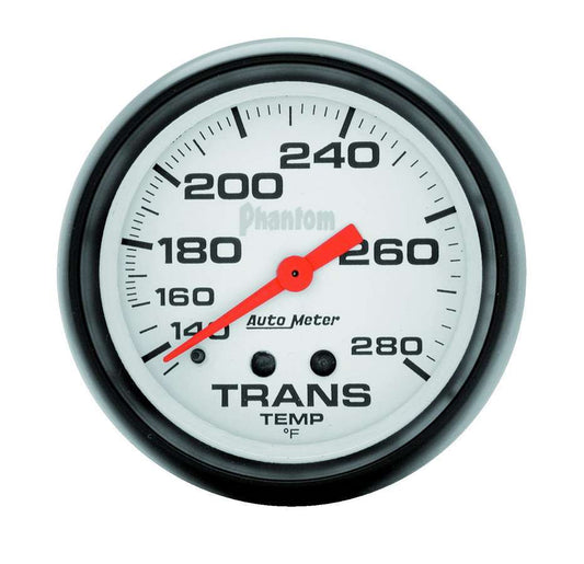 2 - 5/8in Phantom Trans. Temp. Gauge 140 - 280 - AutoMeter | Evolution Auto Retroworks