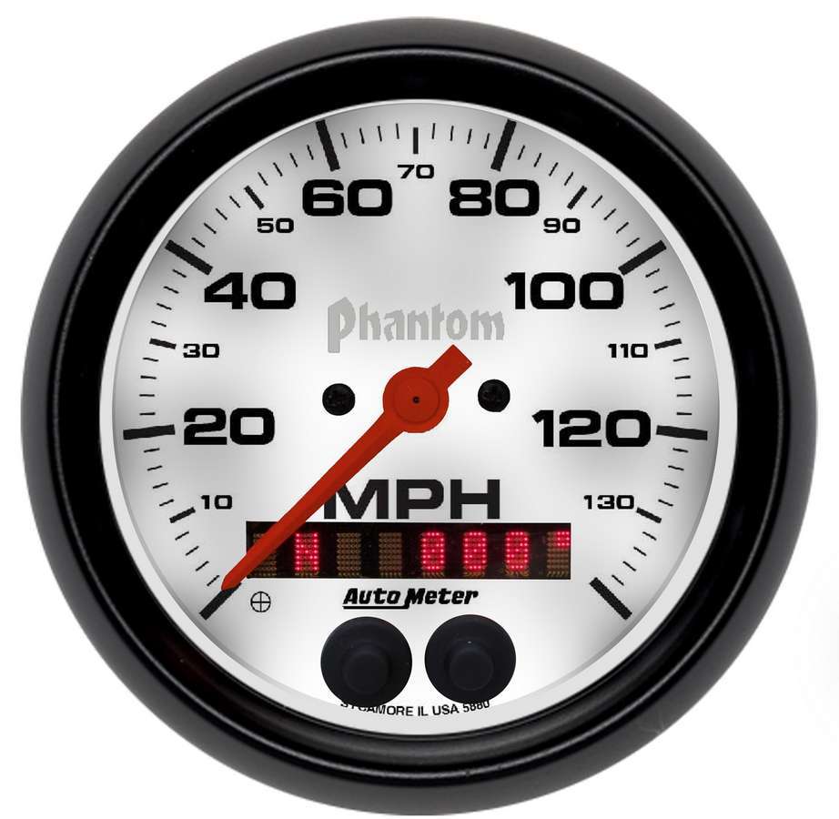 3 - 3/8 Phantom GPS Speedo w/Rally - Nav Display - AutoMeter | Evolution Auto Retroworks
