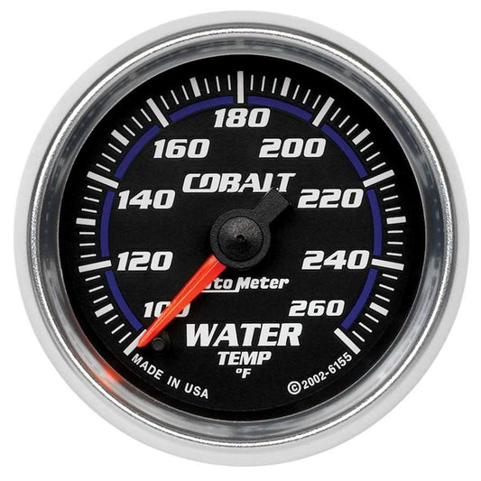 2 - 1/16in C/S Water Temp. Gauge 120 - 260 Deg. - AutoMeter | Evolution Auto Retroworks