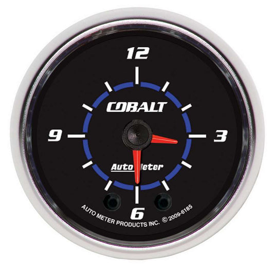 2 - 1/16 Cobalt Hi - Def Clock - AutoMeter | Evolution Auto Retroworks