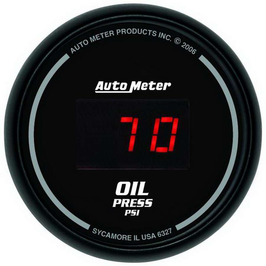 2 - 1/16in DG/B Oil Press. Gauge - AutoMeter | Evolution Auto Retroworks