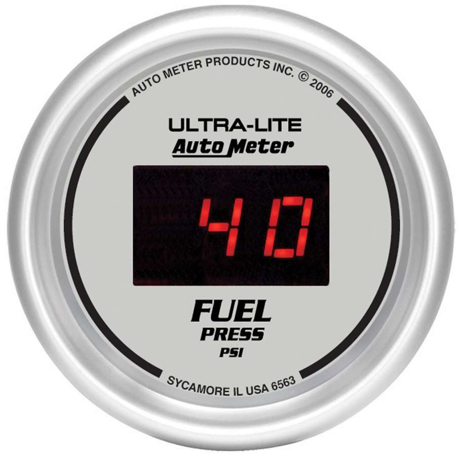 2 - 1/16in DG/S Fuel Pressure Gauge - AutoMeter | Evolution Auto Retroworks